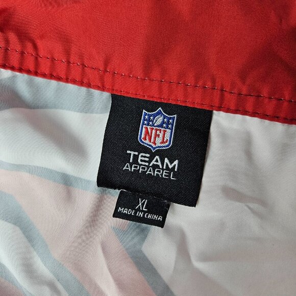 Kansas City Chiefs Windbreaker Womens Winning Play Windbreaker - Picture 9 of 12